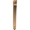 Ekena Millwork Thorton Arts & Crafts Smooth Bracket, Western Red Cedar, 3 1/2"W x 28"D x 36"H BKT04X28X36THR03SWR - alternate 3